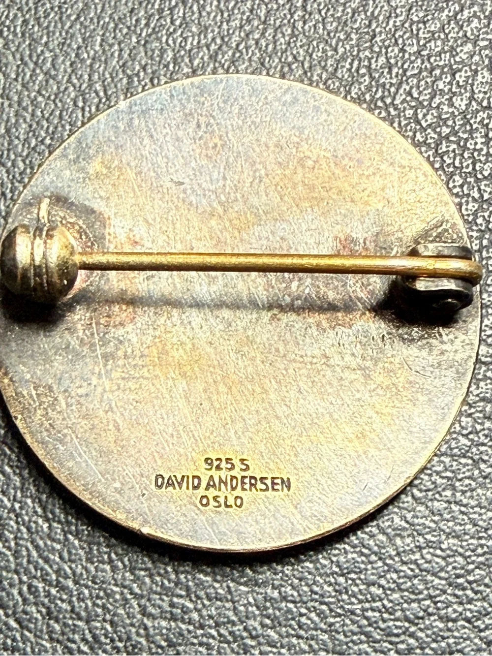 40s DAVID ANDERSEN OSLO 925 S Norwegian Badminton Association Commemorative PIN